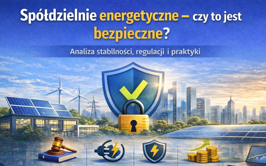 Spółdzielnie energetyczne – czy to jest bezpieczne? Analiza stabilności, regulacji i praktyki
